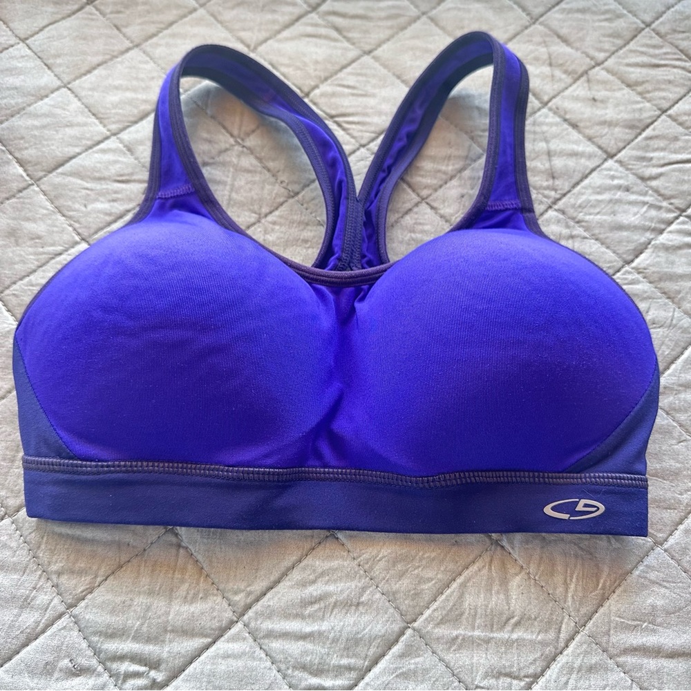 Champion Vibrant Purple Sports Bra S/P